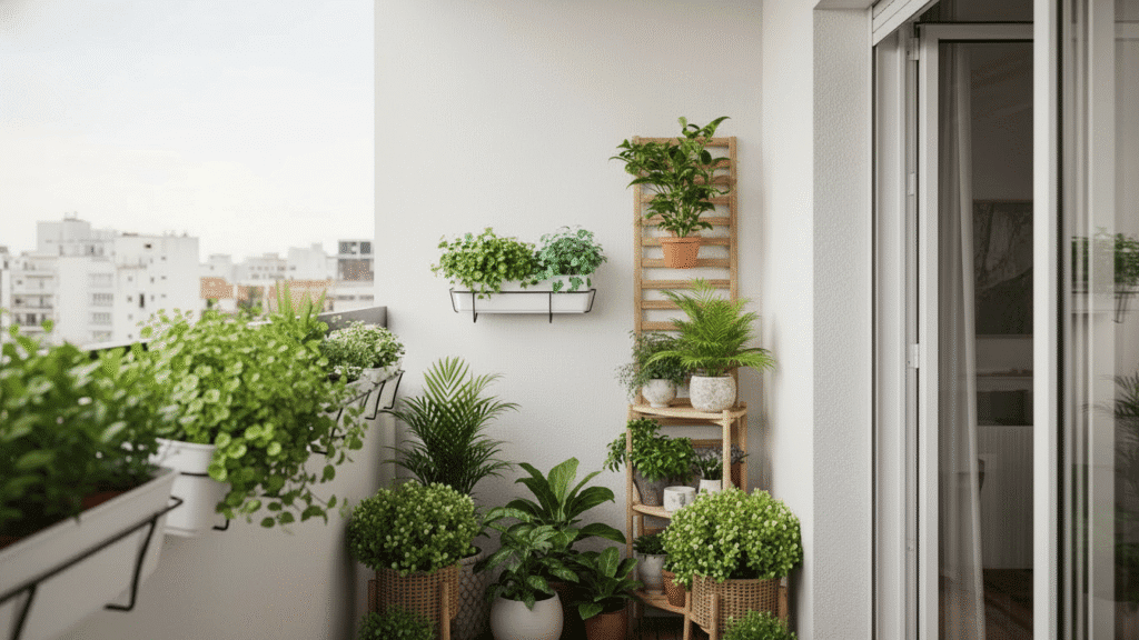 jardim em varanda pequena