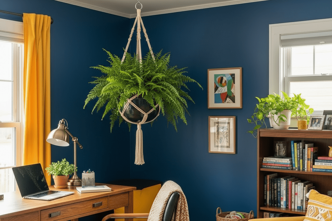 Plantas suspensas para apartamento